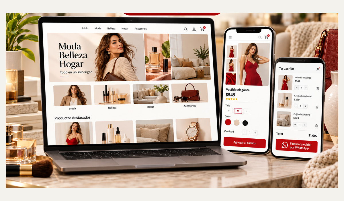 Diseño de tienda online básica